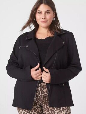 Lane Bryant - Ponte Moto Jacket